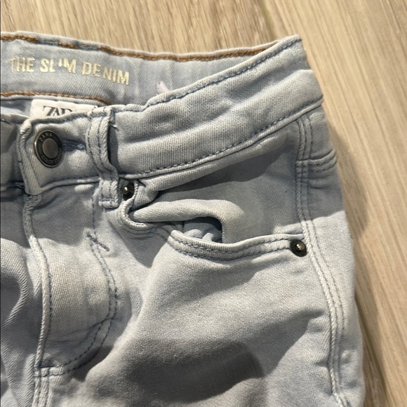 Zara Kids Light Gray Jeans - Picture 5 of 7